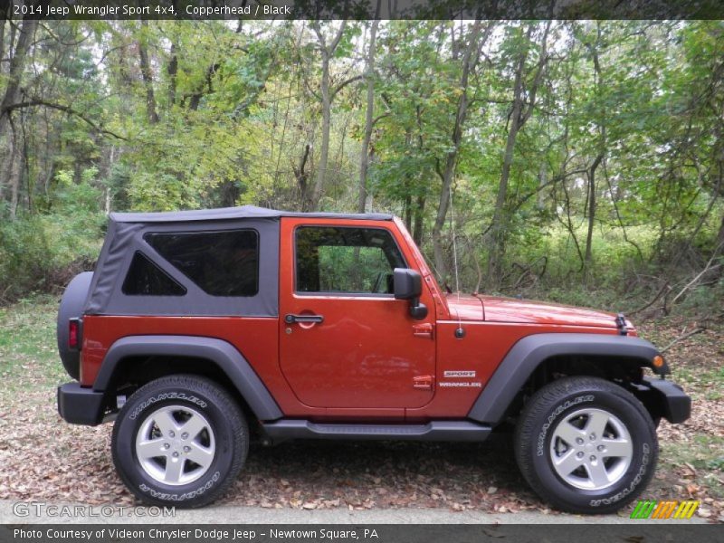 Copperhead / Black 2014 Jeep Wrangler Sport 4x4