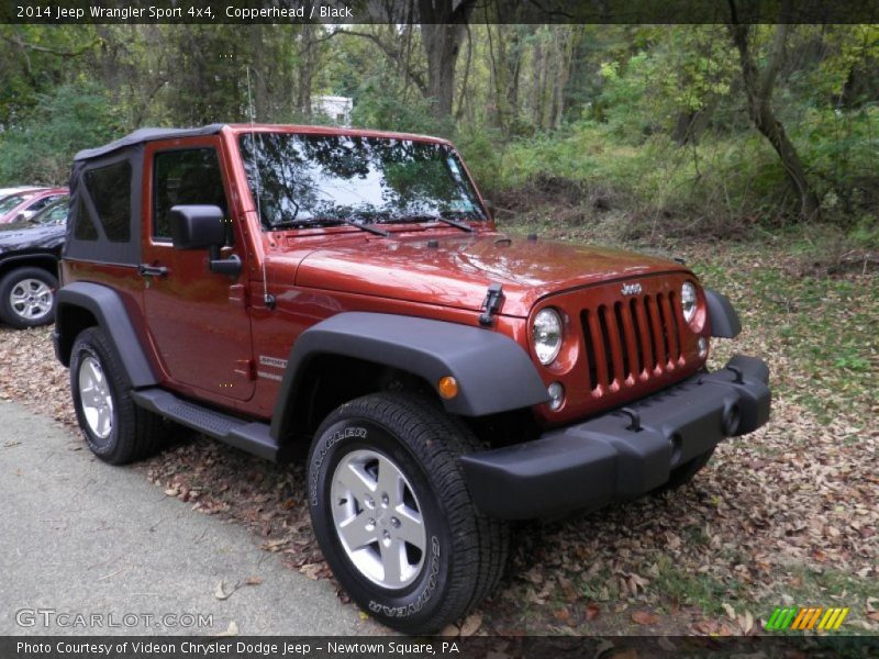 Copperhead / Black 2014 Jeep Wrangler Sport 4x4