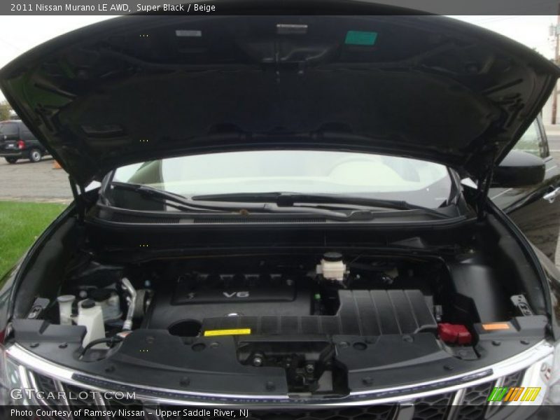 Super Black / Beige 2011 Nissan Murano LE AWD