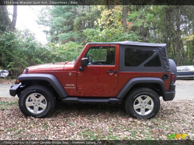 Copperhead / Black 2014 Jeep Wrangler Sport 4x4