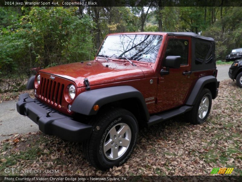 Copperhead / Black 2014 Jeep Wrangler Sport 4x4