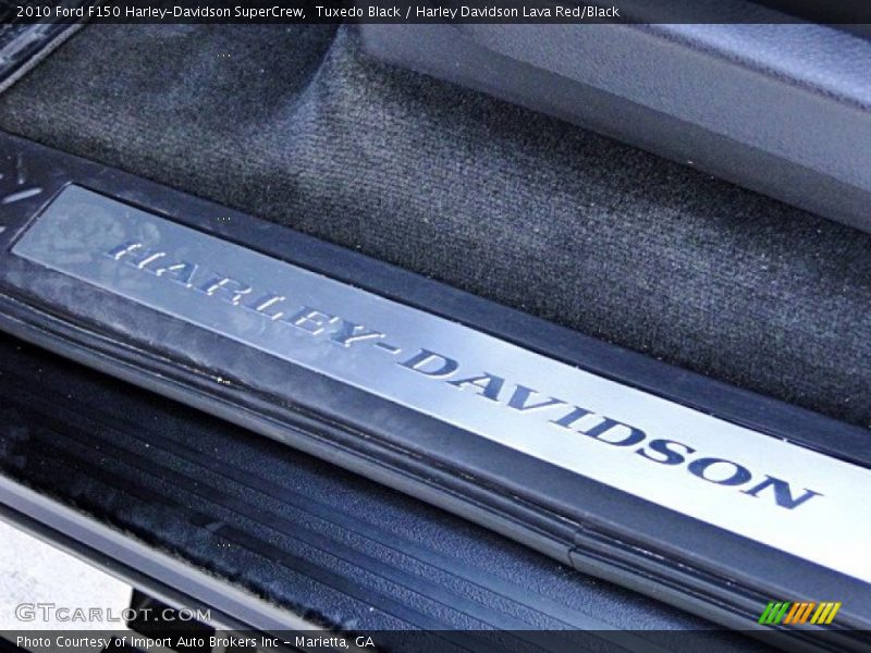 Tuxedo Black / Harley Davidson Lava Red/Black 2010 Ford F150 Harley-Davidson SuperCrew