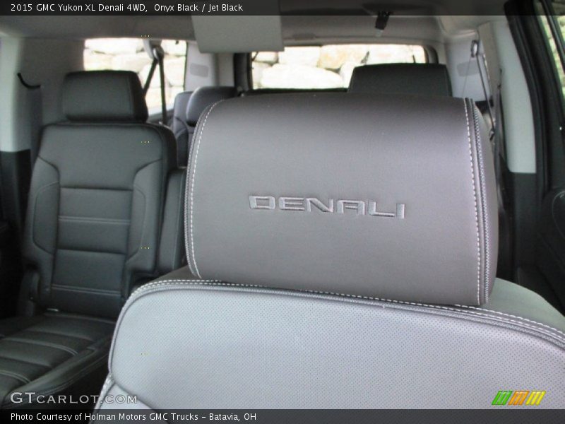 Onyx Black / Jet Black 2015 GMC Yukon XL Denali 4WD