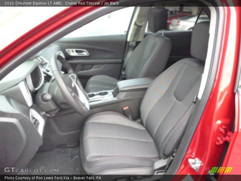 Crystal Red Tintcoat / Jet Black 2015 Chevrolet Equinox LT AWD