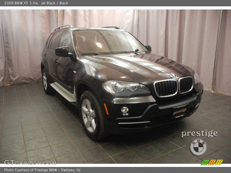 Jet Black / Black 2008 BMW X5 3.0si