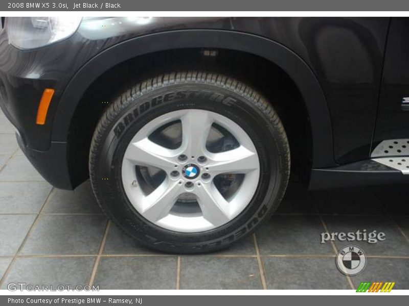 Jet Black / Black 2008 BMW X5 3.0si