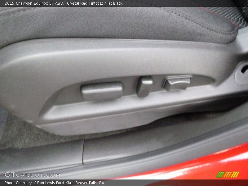Crystal Red Tintcoat / Jet Black 2015 Chevrolet Equinox LT AWD