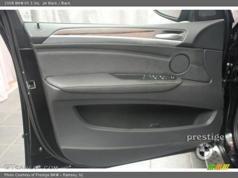 Jet Black / Black 2008 BMW X5 3.0si