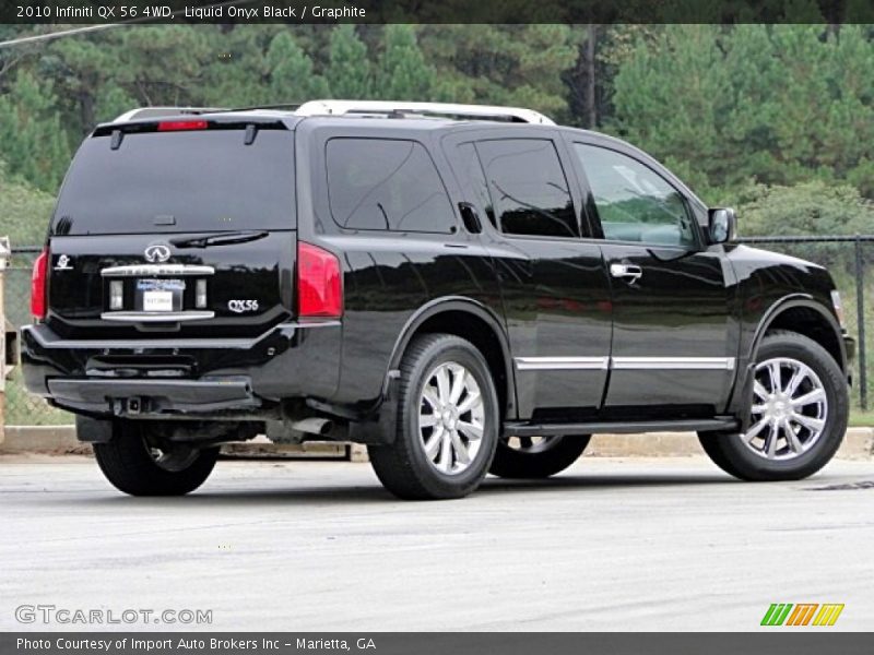 Liquid Onyx Black / Graphite 2010 Infiniti QX 56 4WD