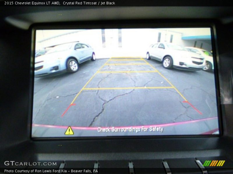 Crystal Red Tintcoat / Jet Black 2015 Chevrolet Equinox LT AWD