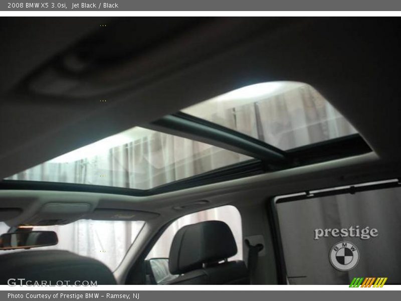 Jet Black / Black 2008 BMW X5 3.0si