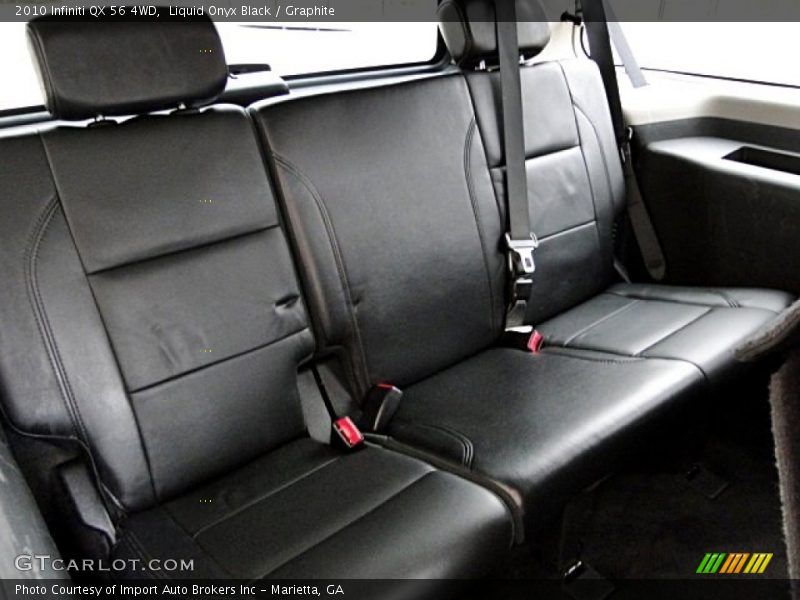 Liquid Onyx Black / Graphite 2010 Infiniti QX 56 4WD