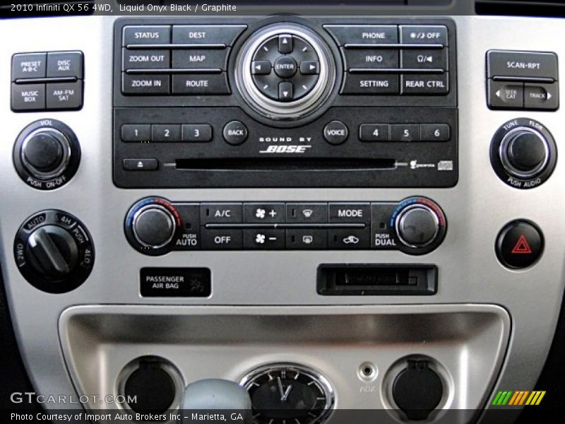 Liquid Onyx Black / Graphite 2010 Infiniti QX 56 4WD