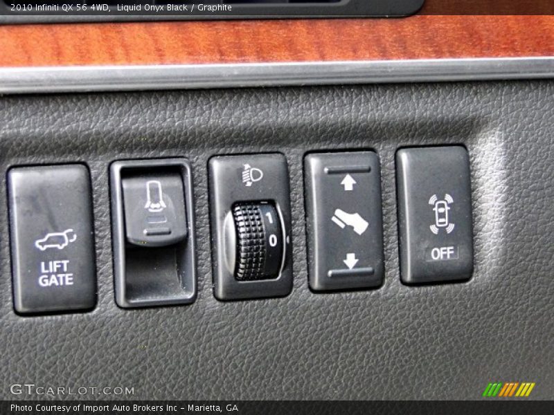 Liquid Onyx Black / Graphite 2010 Infiniti QX 56 4WD
