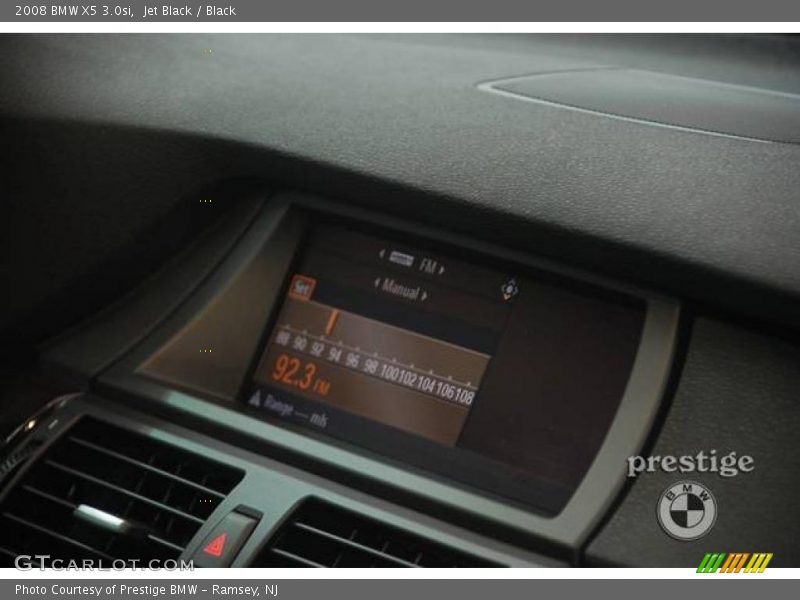 Jet Black / Black 2008 BMW X5 3.0si