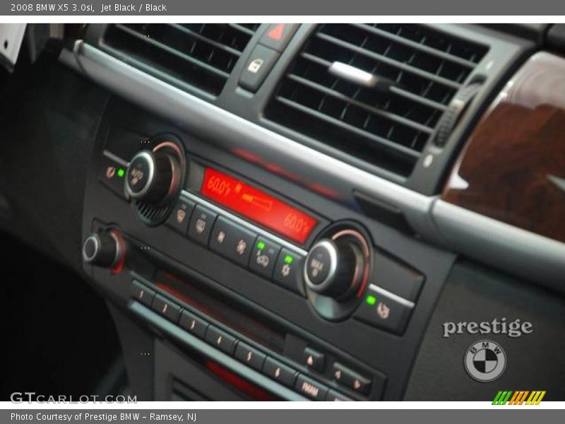 Jet Black / Black 2008 BMW X5 3.0si