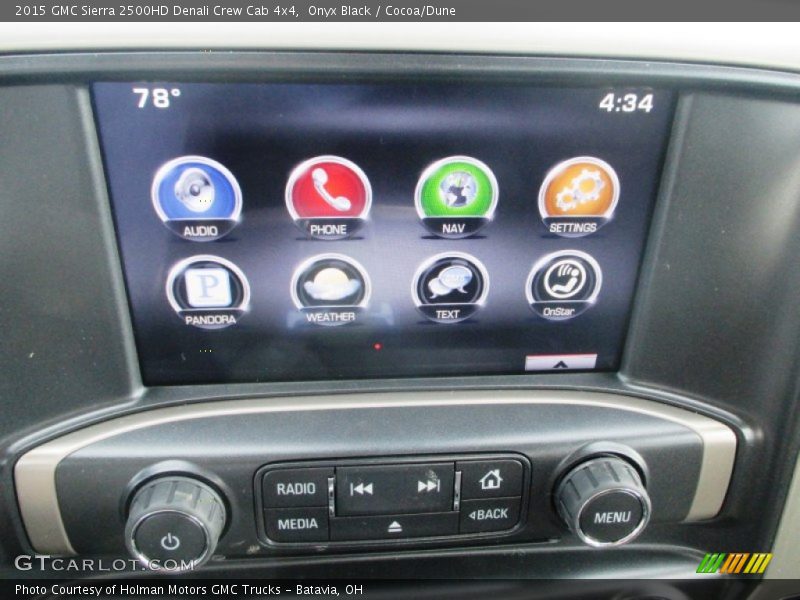 Onyx Black / Cocoa/Dune 2015 GMC Sierra 2500HD Denali Crew Cab 4x4