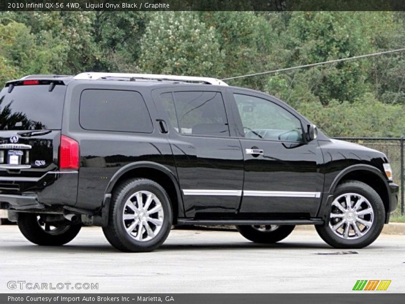 Liquid Onyx Black / Graphite 2010 Infiniti QX 56 4WD