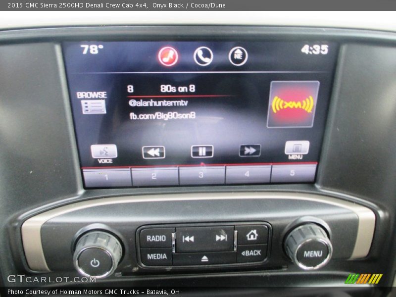 Onyx Black / Cocoa/Dune 2015 GMC Sierra 2500HD Denali Crew Cab 4x4