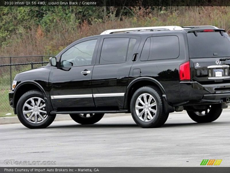 Liquid Onyx Black / Graphite 2010 Infiniti QX 56 4WD