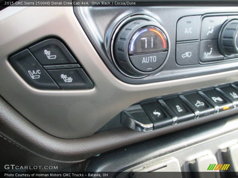 Onyx Black / Cocoa/Dune 2015 GMC Sierra 2500HD Denali Crew Cab 4x4