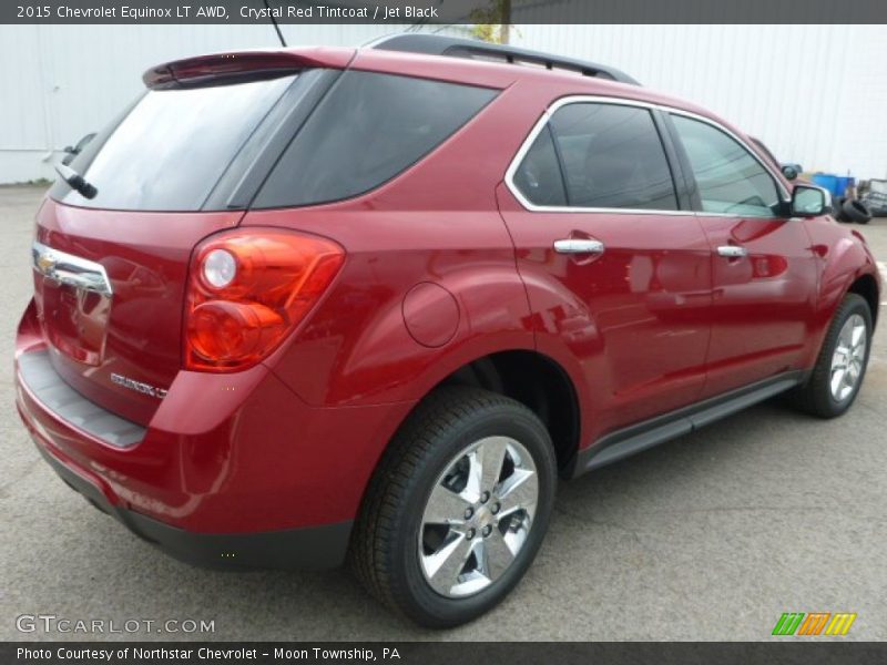 Crystal Red Tintcoat / Jet Black 2015 Chevrolet Equinox LT AWD