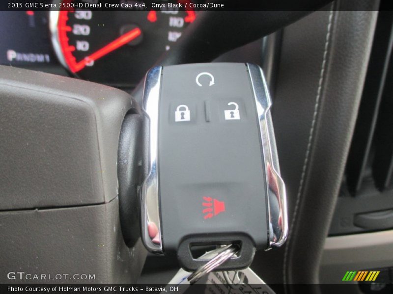 Onyx Black / Cocoa/Dune 2015 GMC Sierra 2500HD Denali Crew Cab 4x4