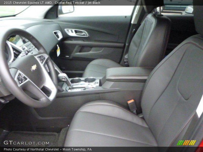 Crystal Red Tintcoat / Jet Black 2015 Chevrolet Equinox LT AWD