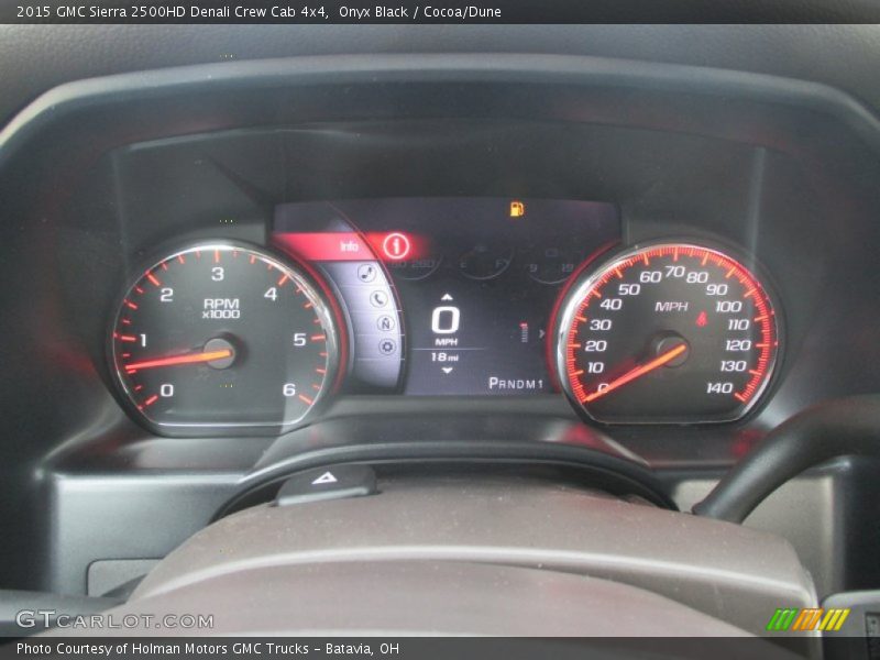 Onyx Black / Cocoa/Dune 2015 GMC Sierra 2500HD Denali Crew Cab 4x4