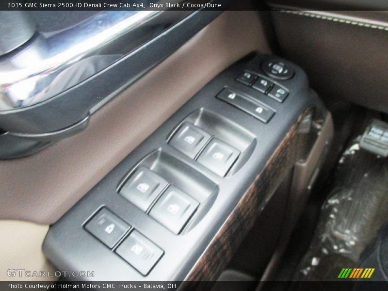 Onyx Black / Cocoa/Dune 2015 GMC Sierra 2500HD Denali Crew Cab 4x4