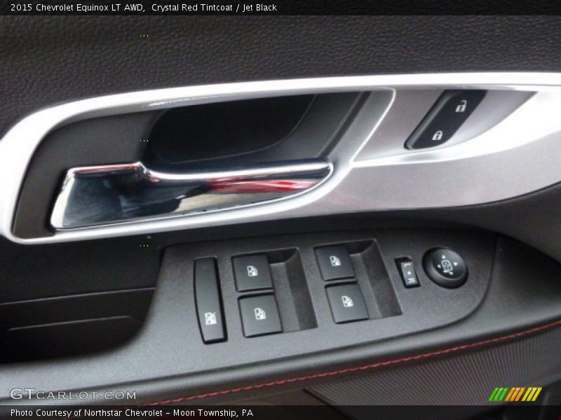 Crystal Red Tintcoat / Jet Black 2015 Chevrolet Equinox LT AWD