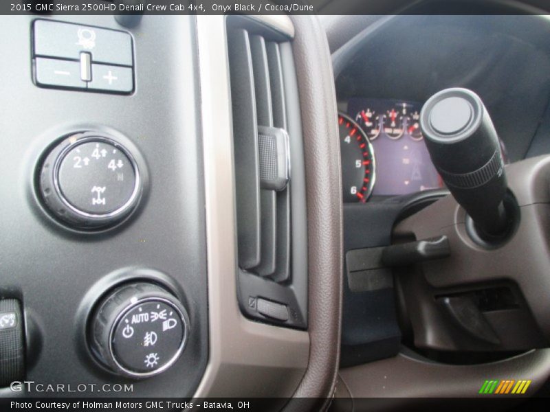 Onyx Black / Cocoa/Dune 2015 GMC Sierra 2500HD Denali Crew Cab 4x4