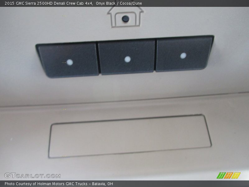 Onyx Black / Cocoa/Dune 2015 GMC Sierra 2500HD Denali Crew Cab 4x4