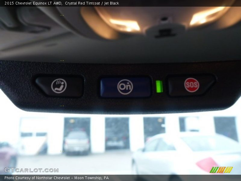 Crystal Red Tintcoat / Jet Black 2015 Chevrolet Equinox LT AWD