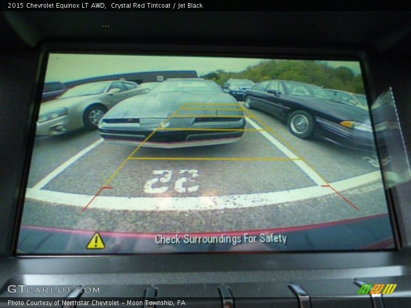 Crystal Red Tintcoat / Jet Black 2015 Chevrolet Equinox LT AWD