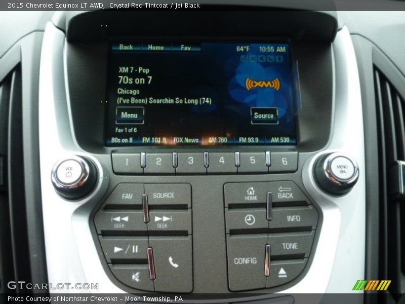 Crystal Red Tintcoat / Jet Black 2015 Chevrolet Equinox LT AWD