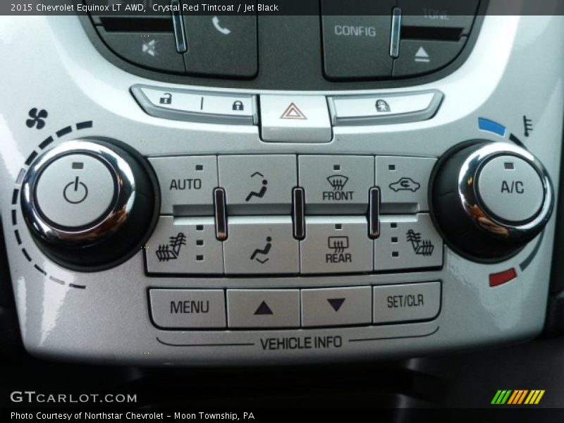 Crystal Red Tintcoat / Jet Black 2015 Chevrolet Equinox LT AWD