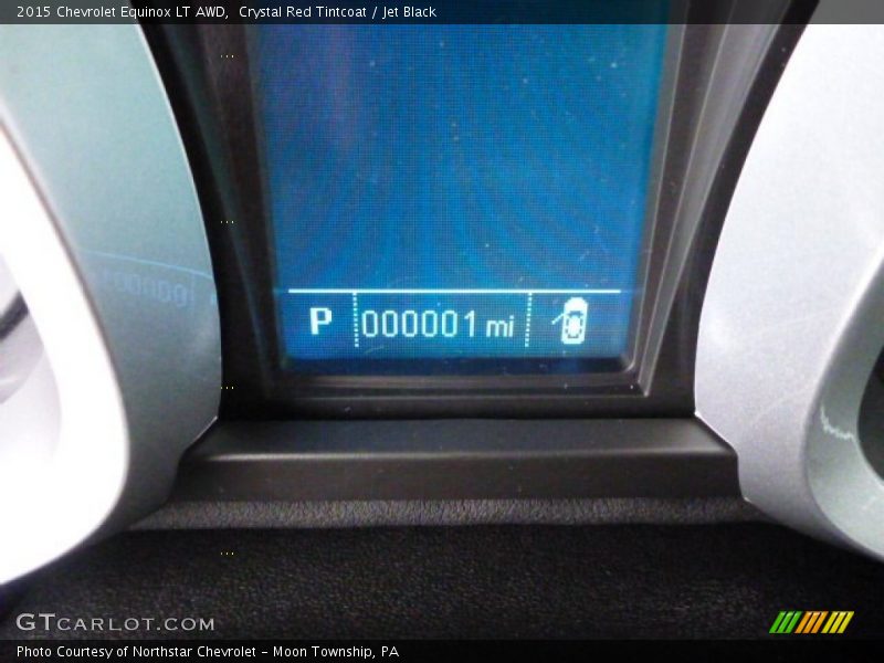 Crystal Red Tintcoat / Jet Black 2015 Chevrolet Equinox LT AWD