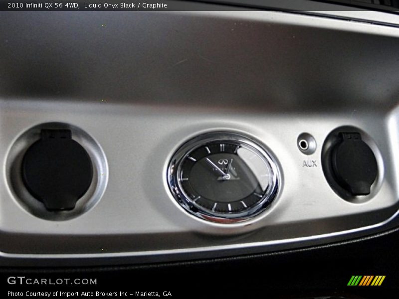Liquid Onyx Black / Graphite 2010 Infiniti QX 56 4WD
