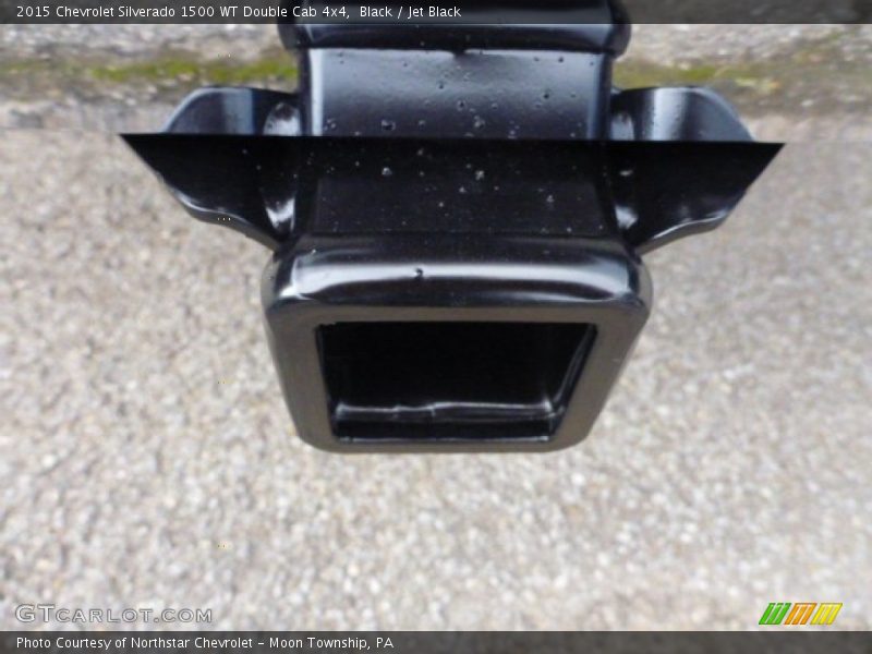 Black / Jet Black 2015 Chevrolet Silverado 1500 WT Double Cab 4x4