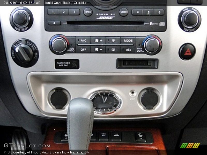 Liquid Onyx Black / Graphite 2010 Infiniti QX 56 4WD