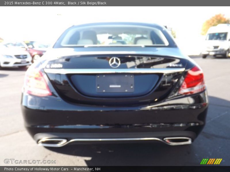Black / Silk Beige/Black 2015 Mercedes-Benz C 300 4Matic