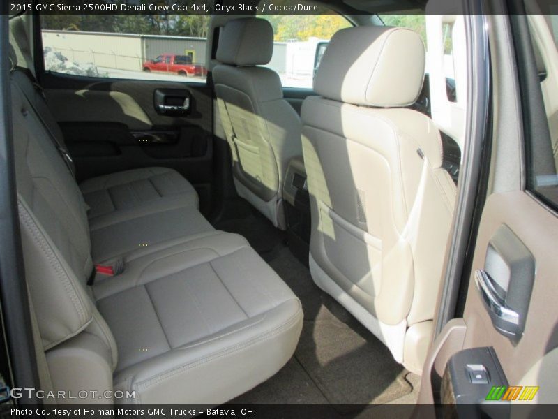 Onyx Black / Cocoa/Dune 2015 GMC Sierra 2500HD Denali Crew Cab 4x4