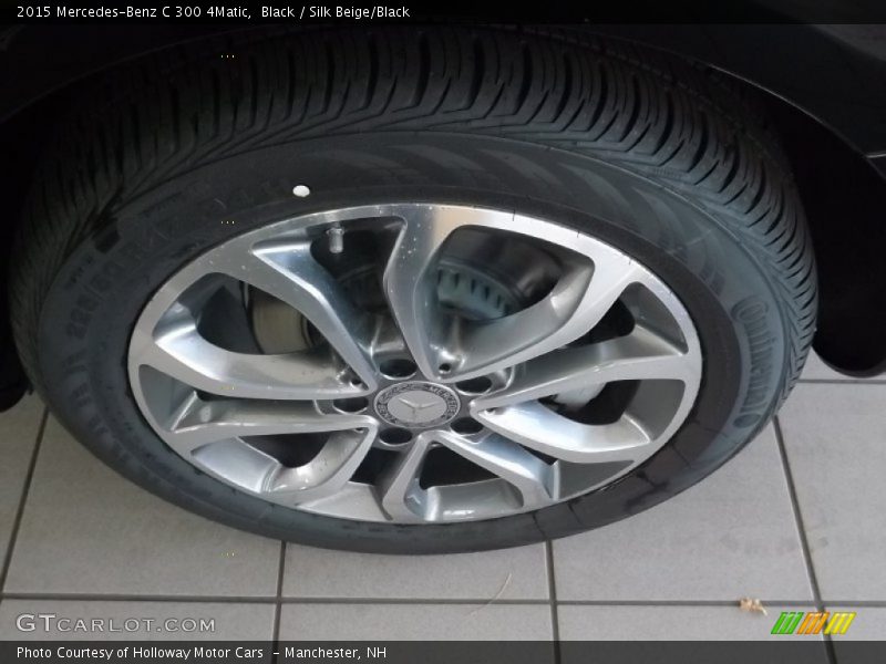 Black / Silk Beige/Black 2015 Mercedes-Benz C 300 4Matic
