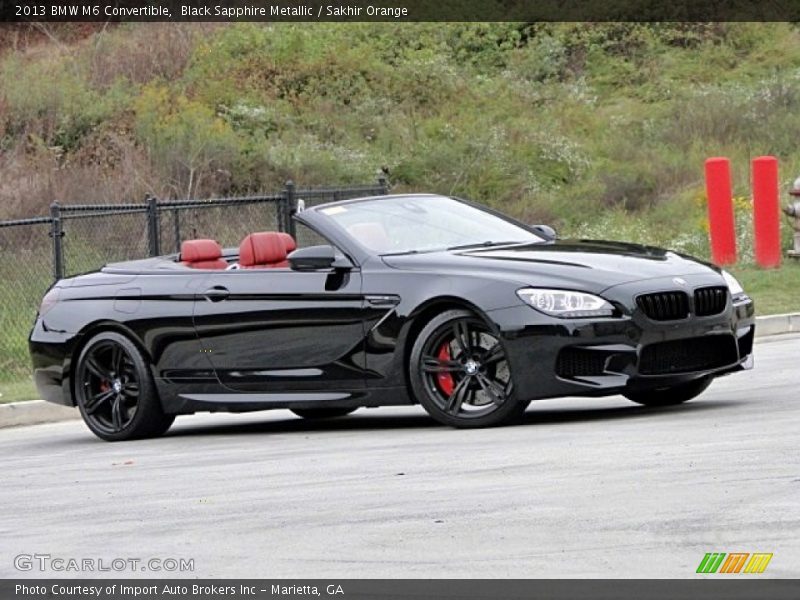  2013 M6 Convertible Black Sapphire Metallic