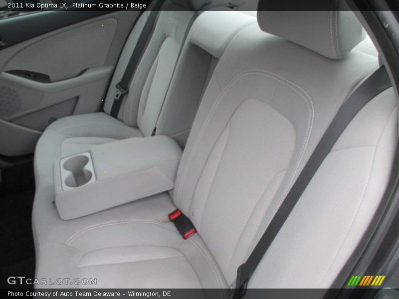 Platinum Graphite / Beige 2011 Kia Optima LX