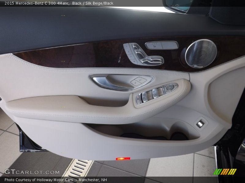 Black / Silk Beige/Black 2015 Mercedes-Benz C 300 4Matic