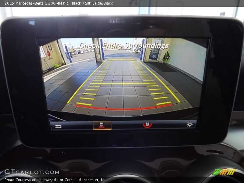 Black / Silk Beige/Black 2015 Mercedes-Benz C 300 4Matic