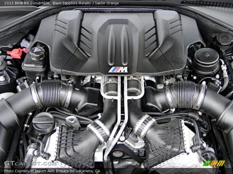  2013 M6 Convertible Engine - 4.4 Liter DI M TwinPower Turbocharged DOHC 32-Valve VVT V8