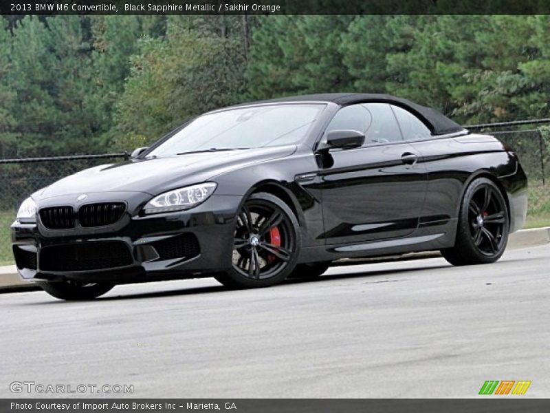 Front 3/4 View of 2013 M6 Convertible